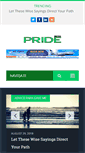 Mobile Screenshot of pridemagazineng.com